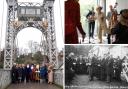 VIPs celebrated the 100th birthday of the Queens Park Bridge.