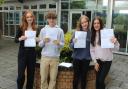 Upton-by-Chester students celebrate an 'exceptional' crop of results on GCSE results day.