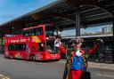 The Chester Town Crier will be welcoming customers back on board the Chester City Sightseeing Open Top Tour.