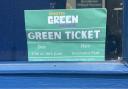 A 'Green Ticket' hidden in Chester.