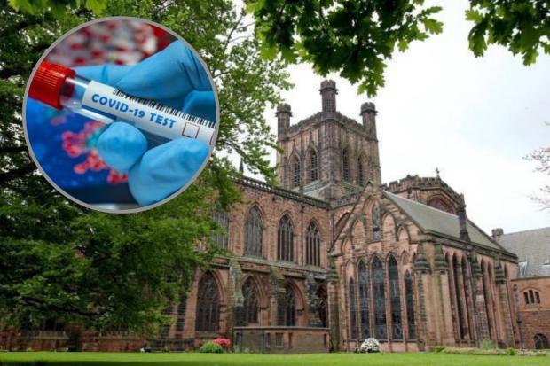 The Covid testing centre at Chester Cathedral is to close.