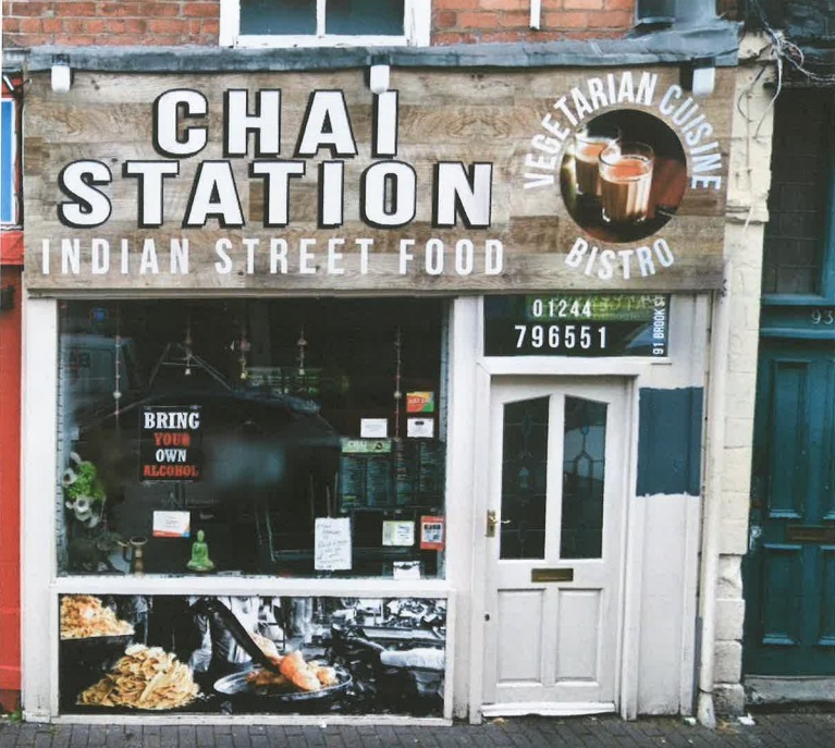The filthy conditions found inside Chai Station, Brook Street, Chester.