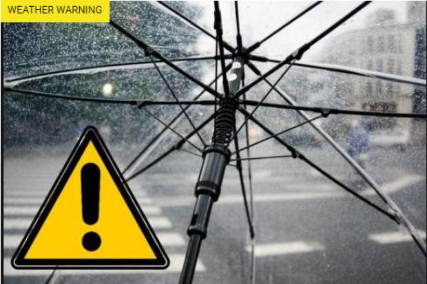 Weather warning for rain in place across North Wales