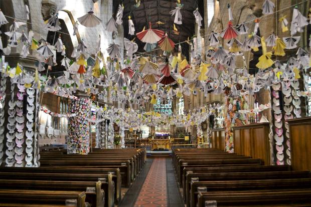 The Festival of Angels at St Giles' Parish Church, Wrexham. Pics: Paul Wynn