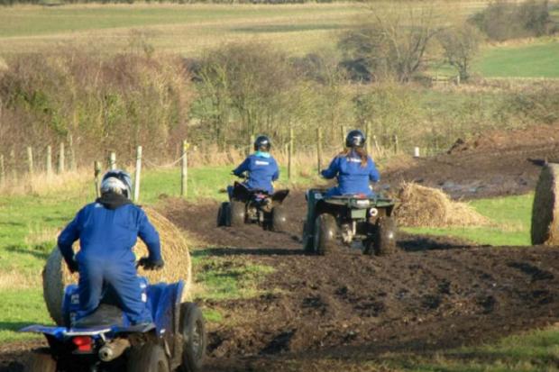 Quad bike activities taking place at Tile Farm Off Road. Picture: Planning document.