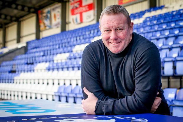 Chester FC's new manager Steve Watson.