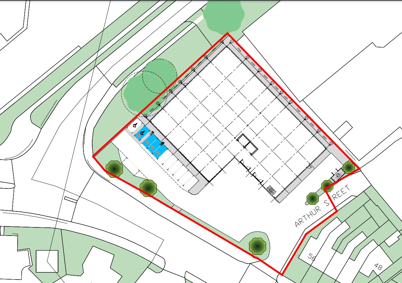 LoknStores proposed site layout for the new Chester business. Picture: Planning document.