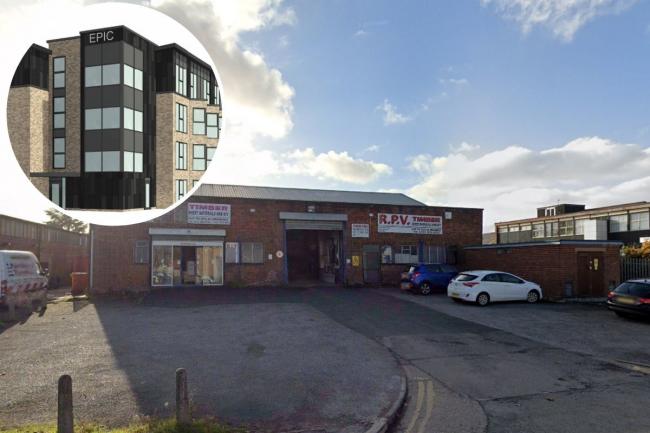 A new 17-apartment block could be built at the RPV Trading site in Ellesmere Port.