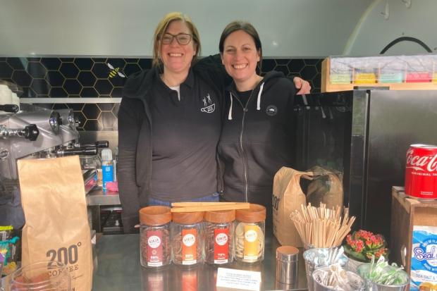 Sisters Clare Hargreaves and Louise Gallie 'loving every minute' working together in new coffee business