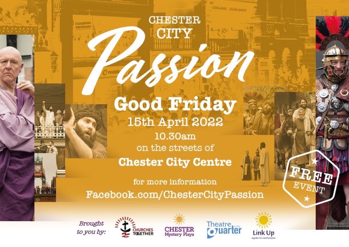 Chester City Passions production will return to the citys streets this Easter.