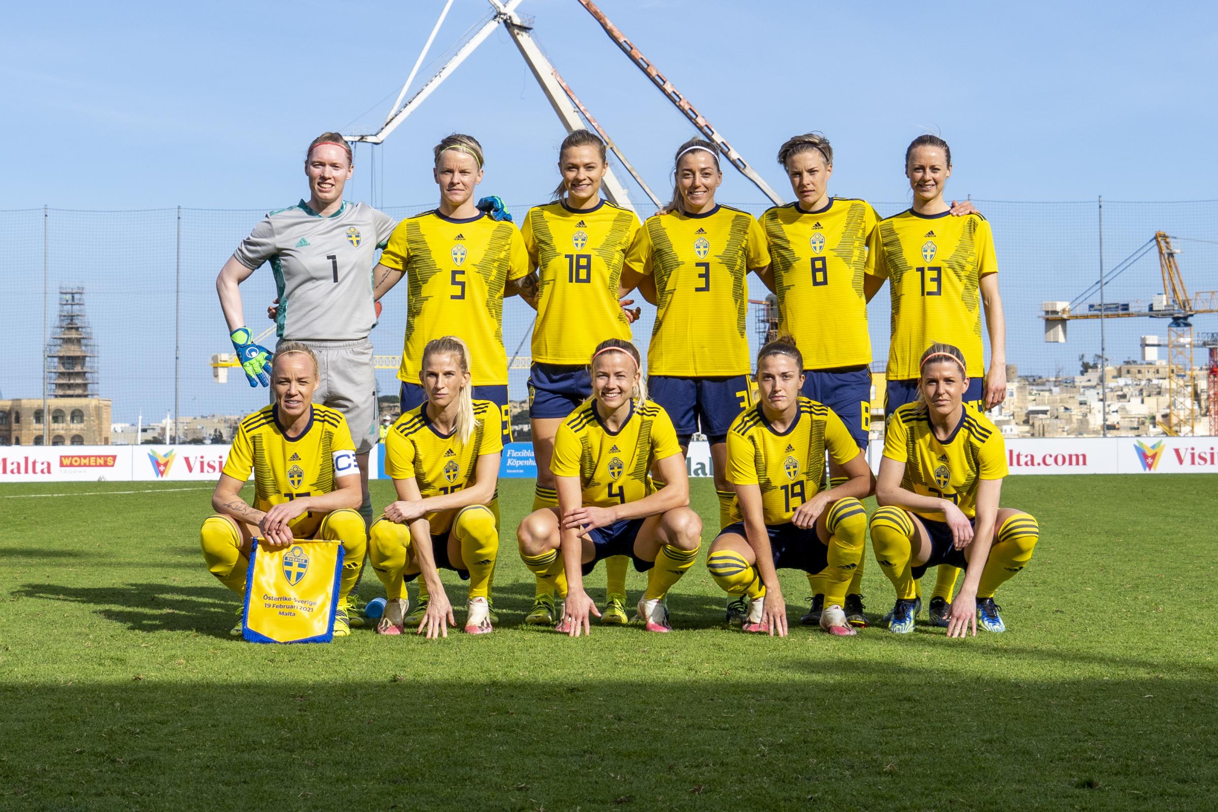 The Sweden womens football team are considered favourites for this years UEFA Womens Euro 2022.