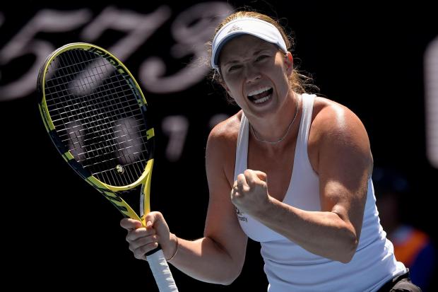 Danielle Collins is bidding for her first grand slam title
