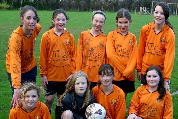 BLAST FROM THE PAST: Chester Nomads U13s girls team from years gone by