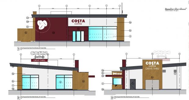 Chester and District Standard: Costa drive-thru plans for Gateway to Wales hotel site denied again