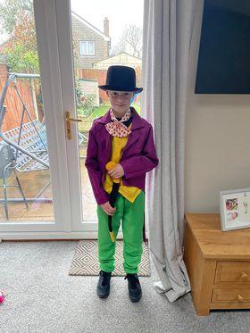 Chester and District Standard: Thomas Macgregor as Willy Wonka, sent to our Ellesmere Port Facebook account