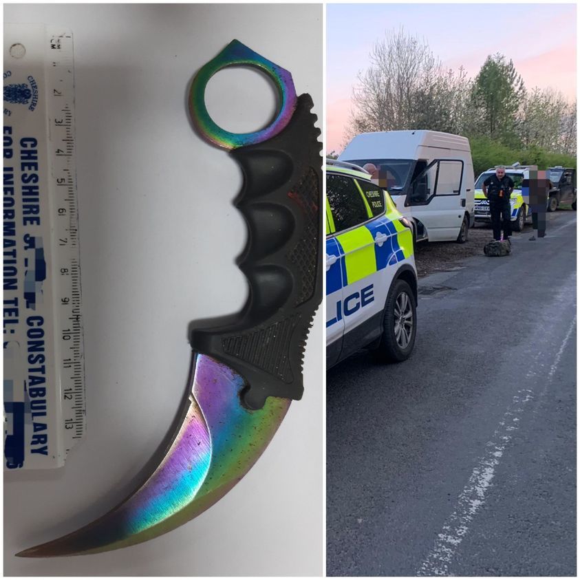 Officers have charged a man in connection with the incident. Picture: Cheshire Police Rural Crime Team.