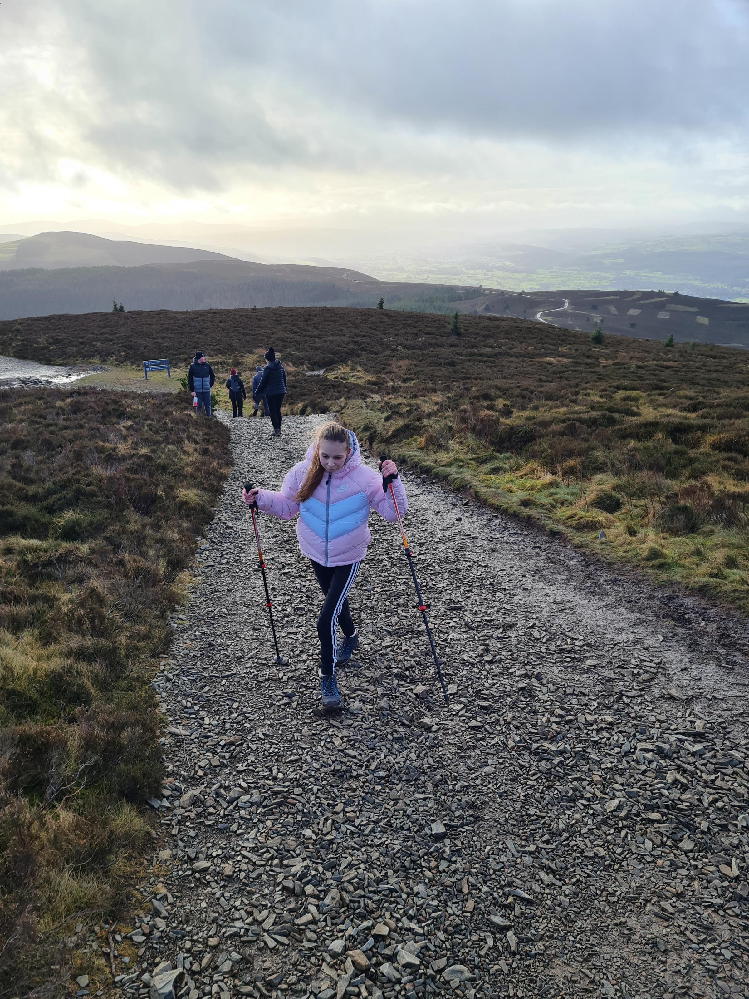 Olivia Phillips will be climbing Wales’s tallest mountain this month to raise money for the charity that helped her to walk.
