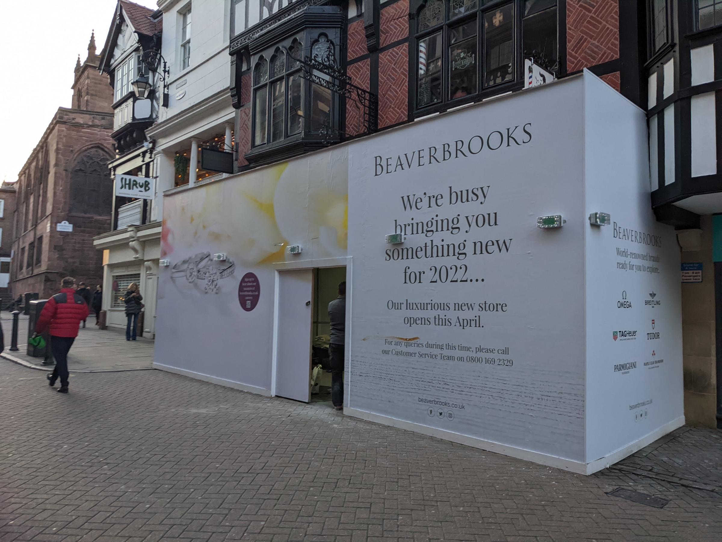 Beaverbrooks had been undergoing a significant revamp.