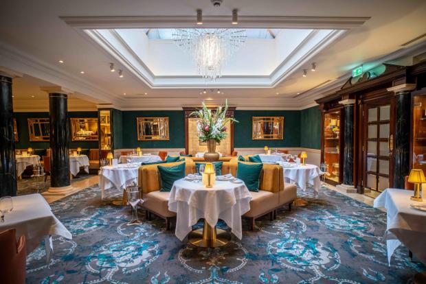 Chester and District Standard: The interior of the Chester Grosvenor's new Arkle restaurant.