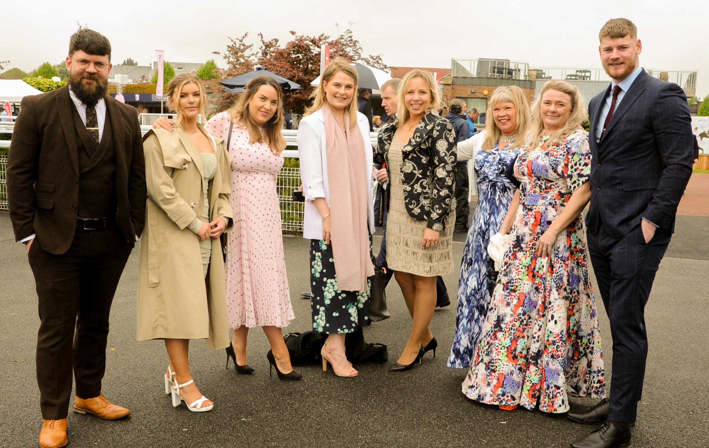 Chester Racecourse, Boodles May Festival City Day. Picture Bridgeford Countrywide Estate Agents. Pictures by Simon Warburton.
