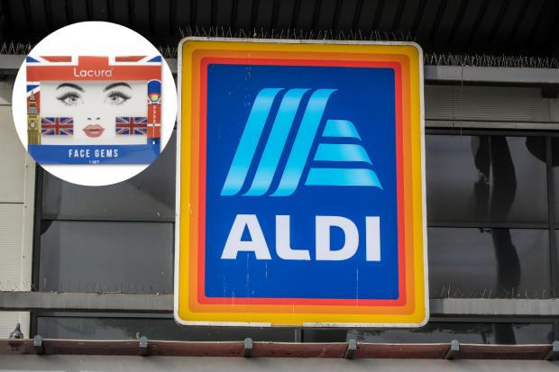 Temporary tattoos, face gems and more: Aldi launches Jubilee beauty products for just £1 (PA/Aldi)