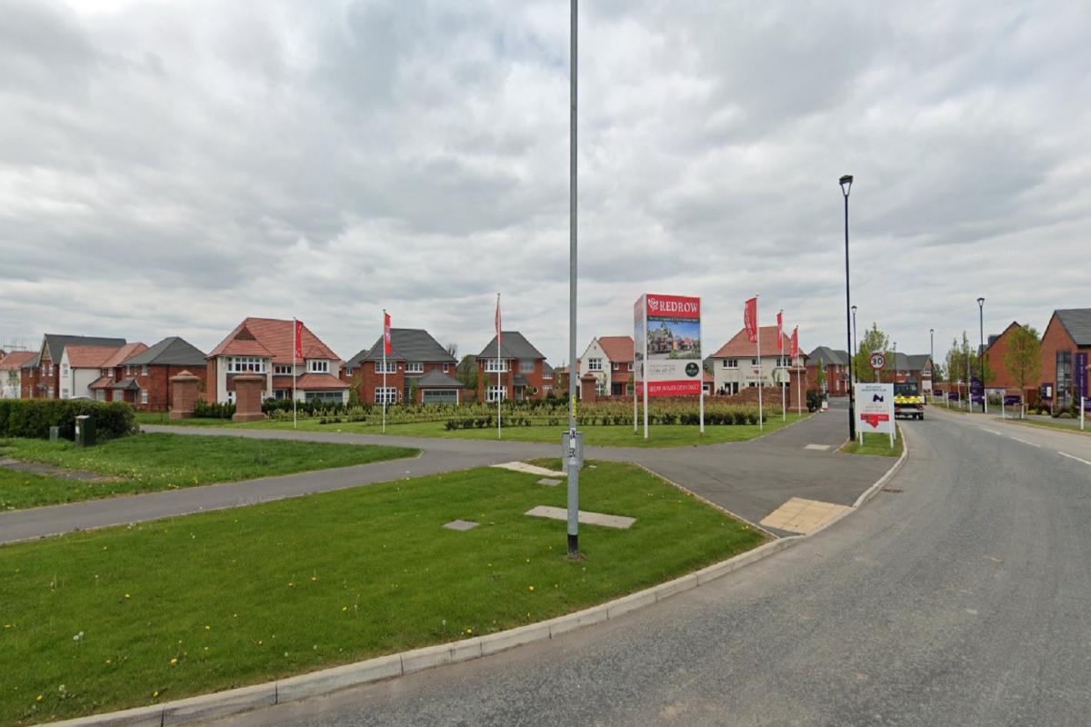 Development work is continuing at the Kings Moat Garden Village off Wrexham Road, Chester. Picture: Google.