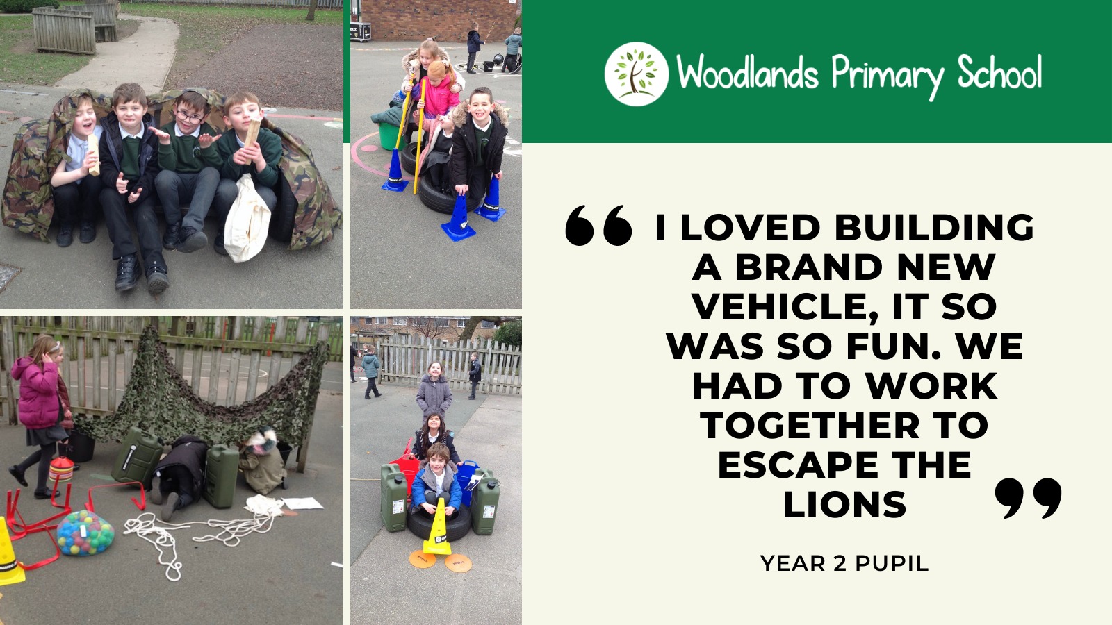 Woodlands Primary School has enjoyed success with its Commando Joes RESPECT programme.