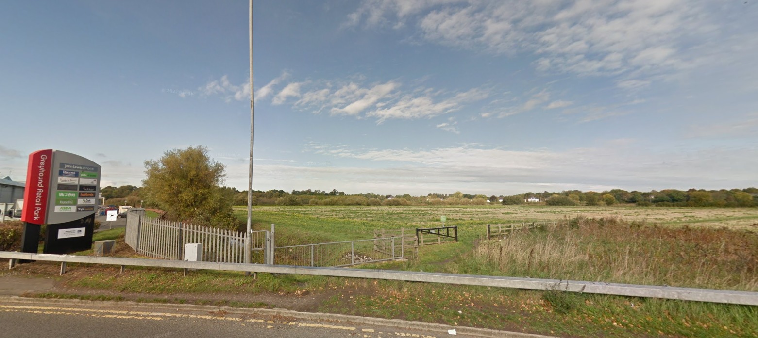 Blacon House Farm is located between Blacon and the Greyhound Retail Park. Picture: Google.