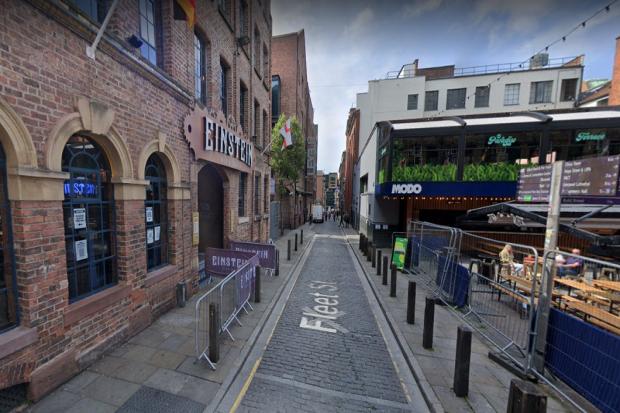 Woman charged after sex video in Liverpool city centre