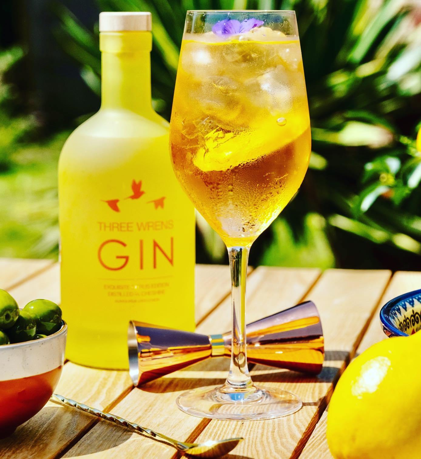 Three Wrens Cocktail Gin.