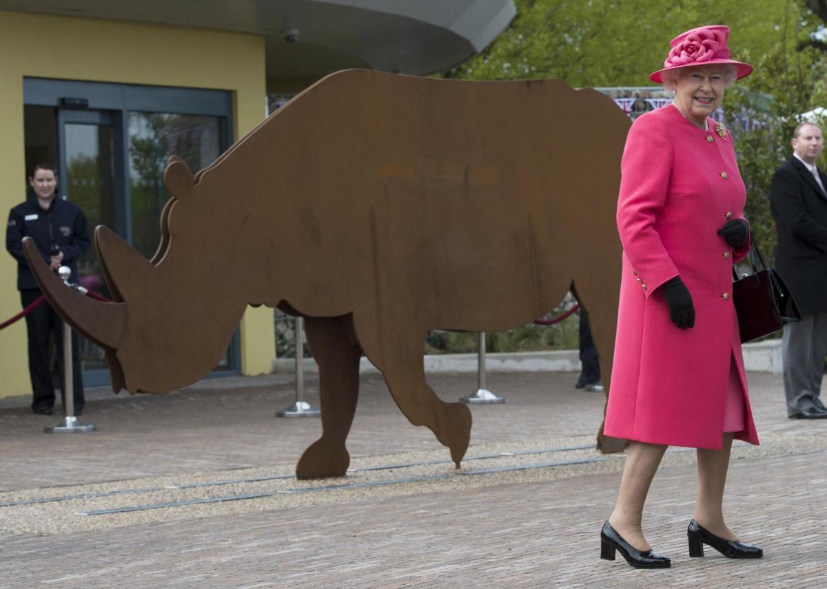 The Queen visited Chester Zoo to open their Diamond Jubilee Quarter in May 2012.