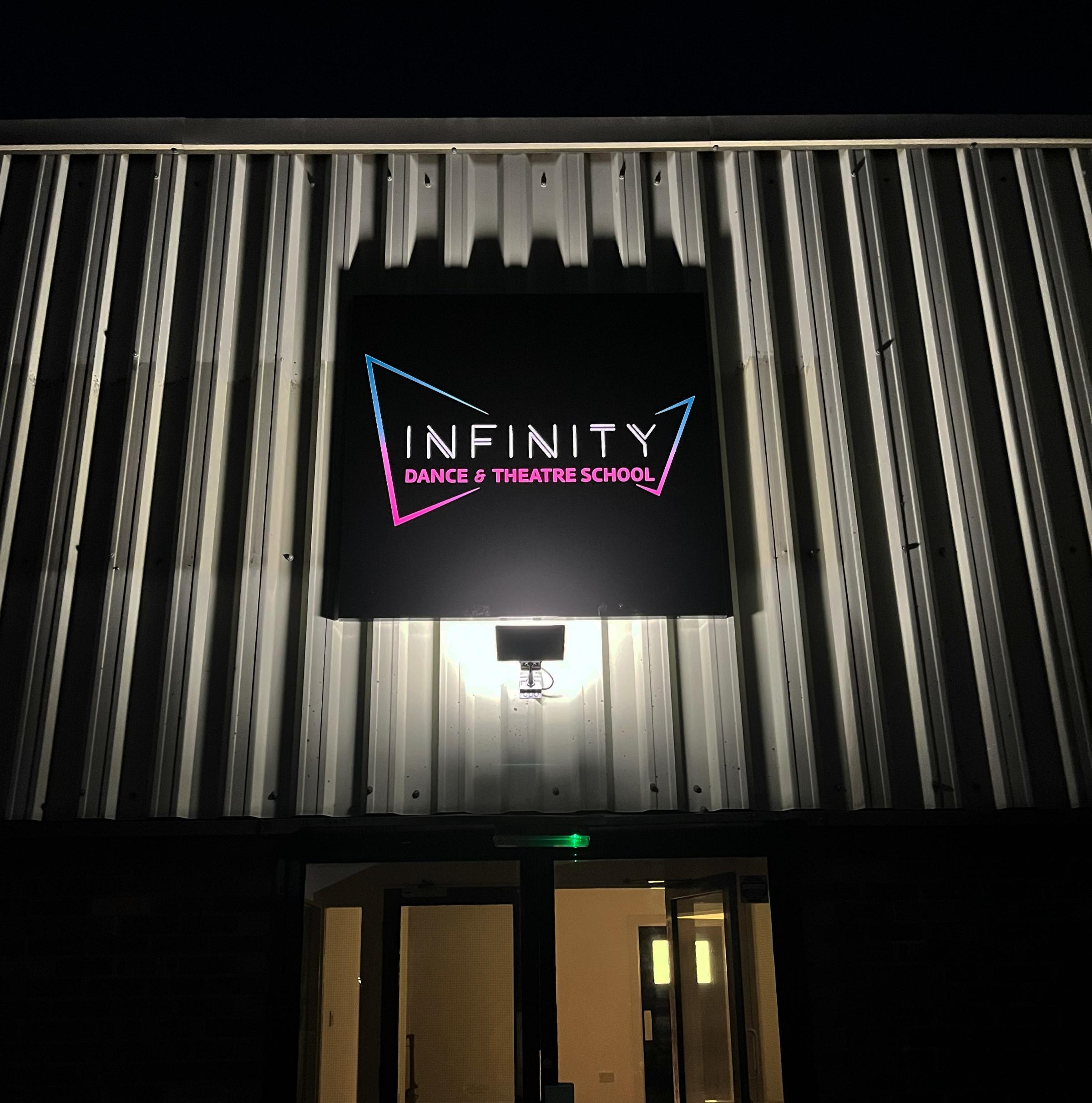 The new Infinity Dance Studios base in Hoole, Chester.