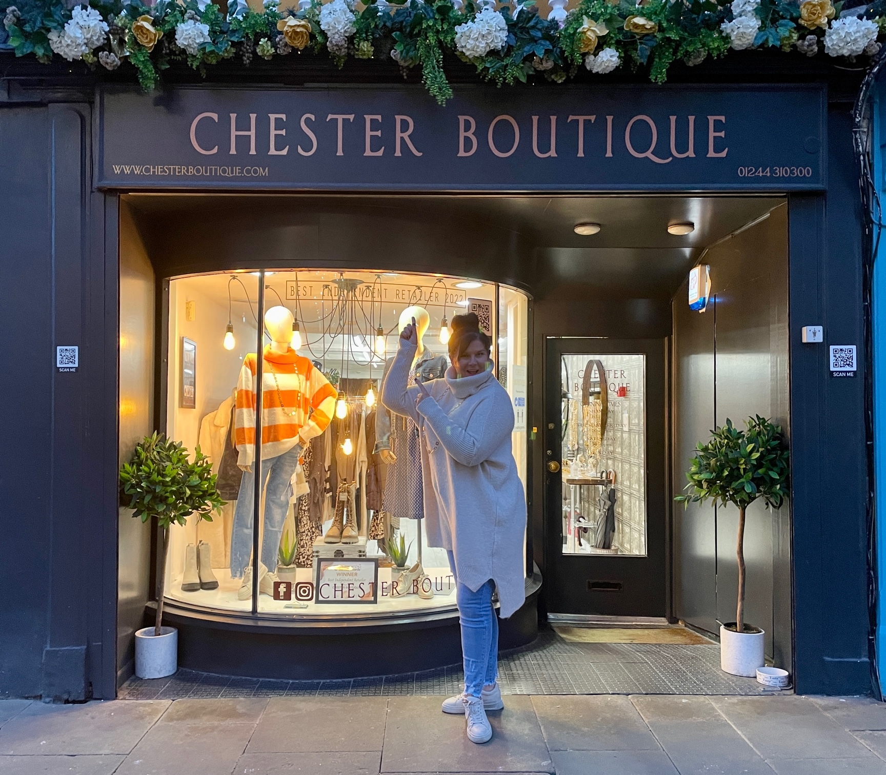 Chester Boutique is one of the venues where the Chester Gift Card can be used.