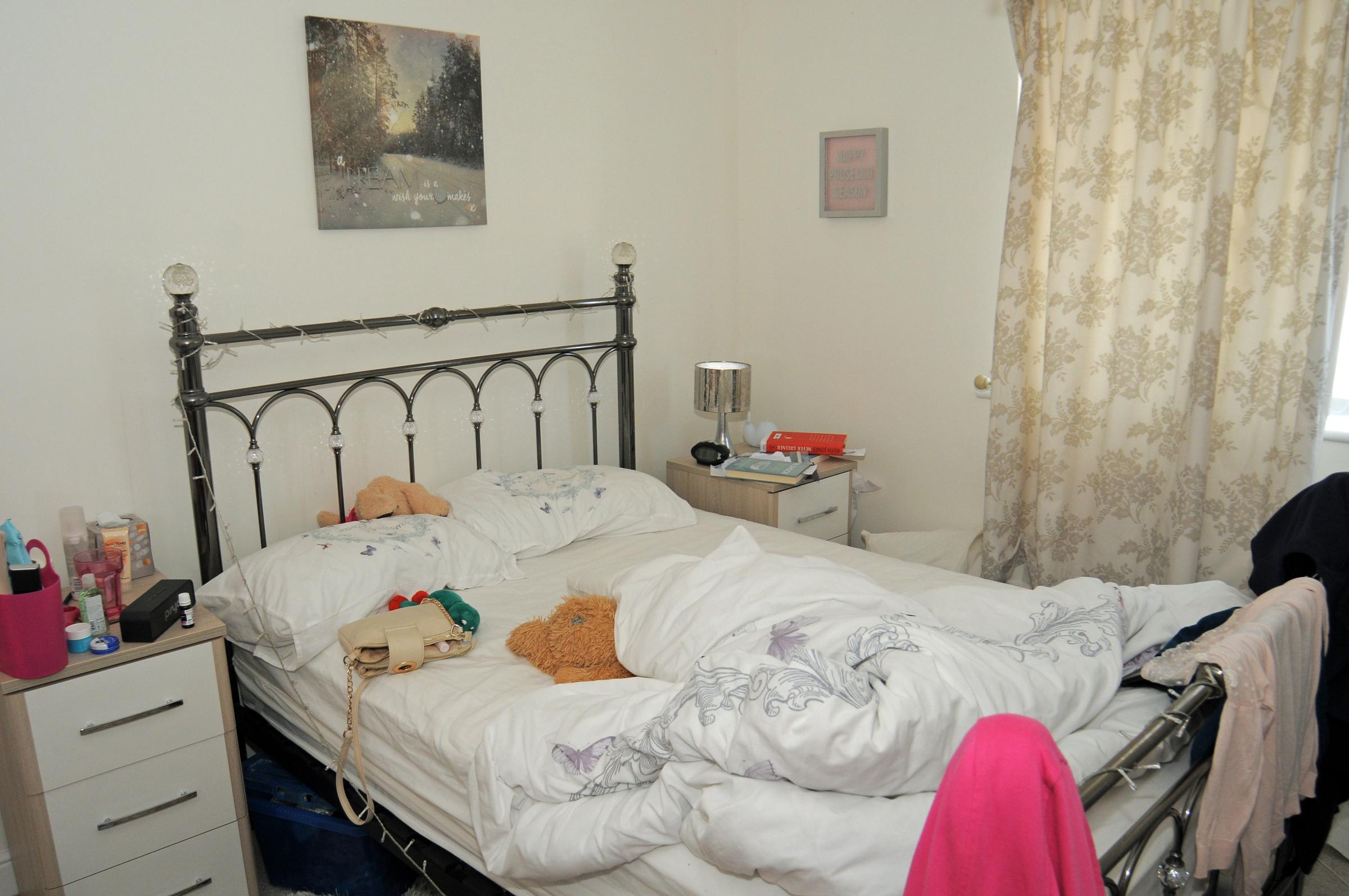 A photo of Lucy Letbys bedroom at Westbourne Road, Chester, shown in court. Picture: Cheshire Constabulary/CPS.