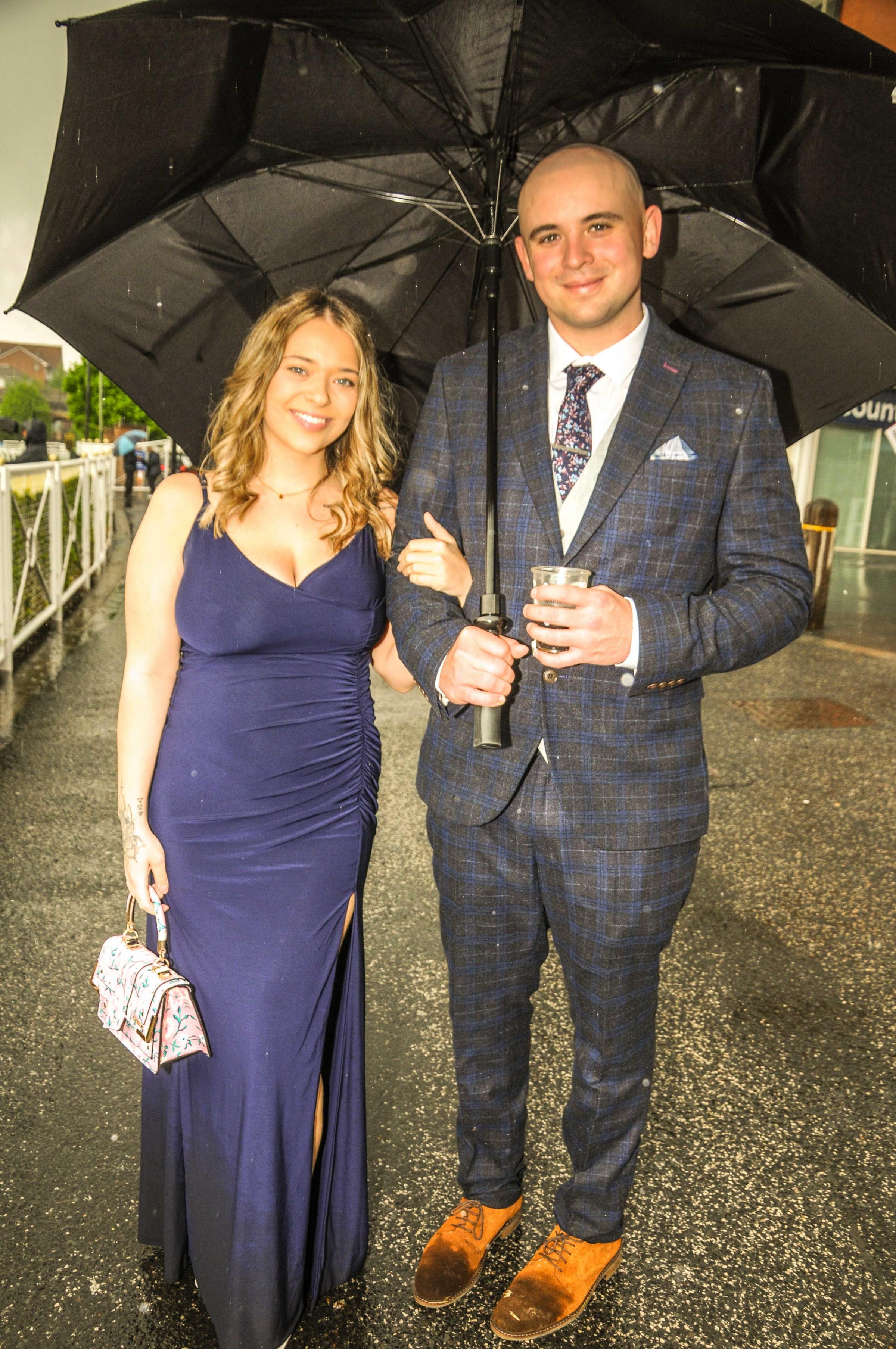 Chester Racecourse, Boodles May Festival City Day. Picture Claudie Rutter and Brad Bennett. SW1052023.