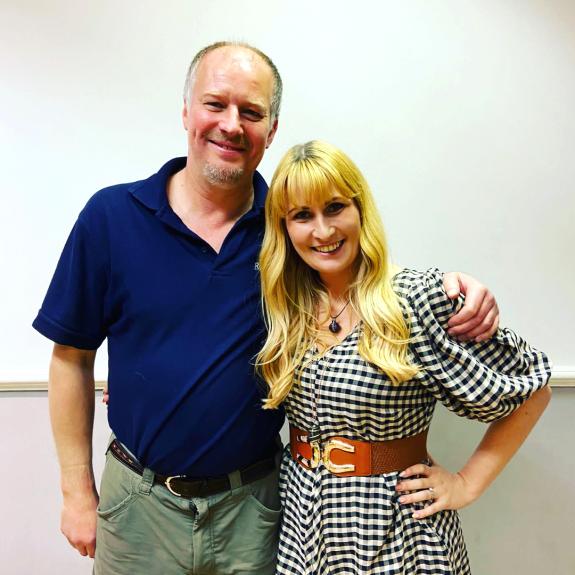 Chester and District Standard: Chris Sims and Josephine McSollars who will play Captain Von Trapp and Maria in Tip Top Productions staging of The Sound of Music at Storyhouse. Chester and District Standard: Chris Sims and Josephine McSollars who will play Captain Von Trapp and Maria in Tip Top Productions staging of The Sound of Music at Storyhouse.