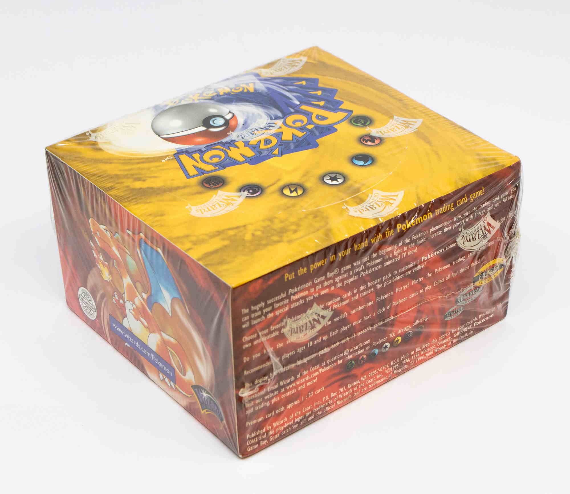 Pokémon Fourth Print Base Set Booster Box, estimated value £16,000-£20,000. Picture credit: Hansons Auctioneers.