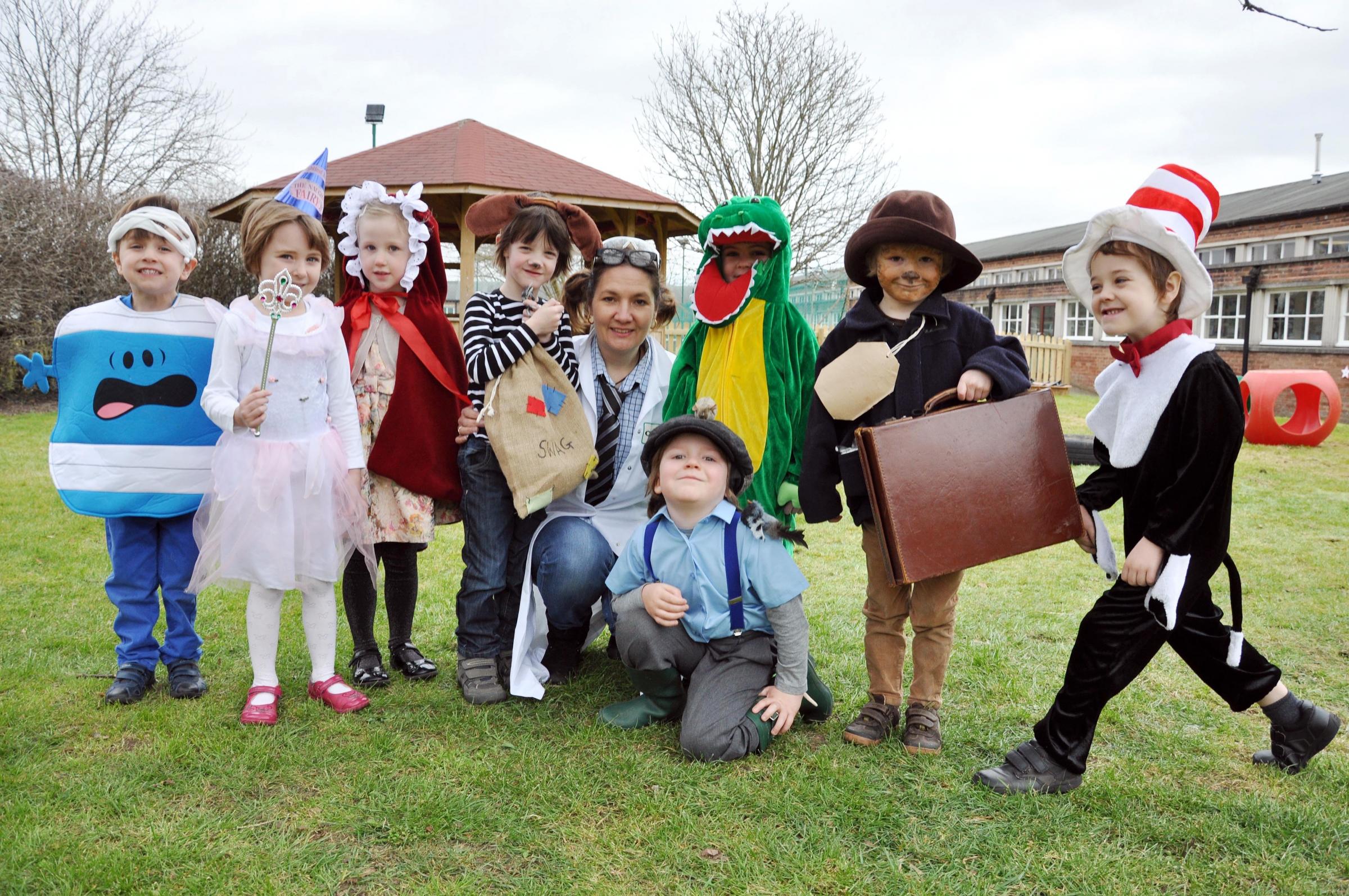 World Book Day, Overleigh St Marys Primary School.