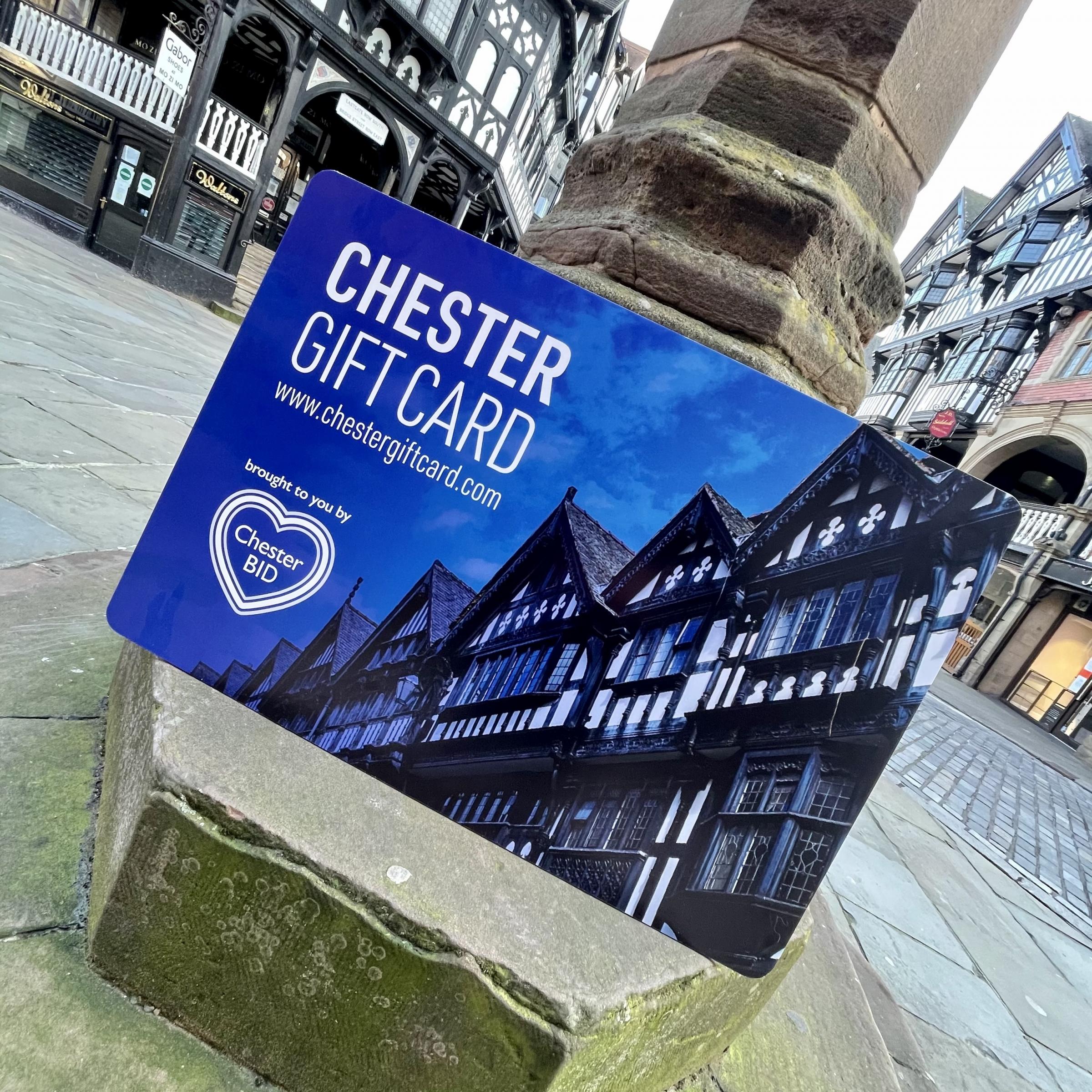 The Chester Gift Card.