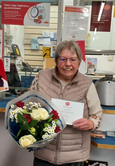 Cheshire postmistress celebrates 40-year milestone | Chester and District Standard 
