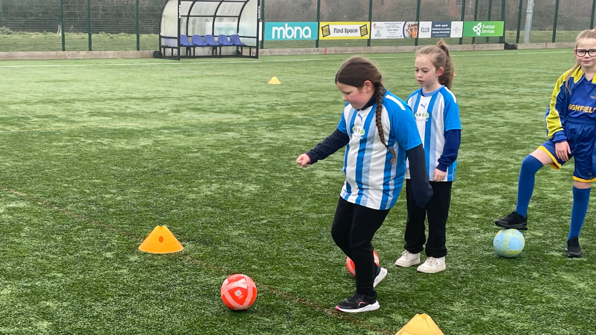 The Chester FC Community Trust #LetGirlsPlay event took place at the King George V Community Sports Hub in Blacon.