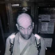 Police have released a CCTV image of a man they wish to speak to in connection with a burglary at a Chester mosque.