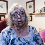 Jackie Weaver in her 'zombified' state