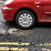 Potholes mostly appear at this time of year.