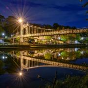 Night time down at the River Dee by Dave Mort.