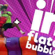 Inflatabubble will be at The Catholic High School for the six week summer holidays.