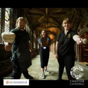 The Works Team (pictured) and other heritage professionals will be bringing the history of Chester Cathedral to life.