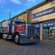 Optimus Prime will be appearing at The Entertainer at Chester Boughton.