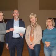 The Campbell Community Hall in Boughton has received a £2000 grant for replacement LED lighting.