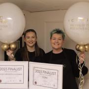 Iconic, which has a salon in Tarporley and a barbers in Tattenhall, has been named as a finalist in the UK Hair and Beauty Awards. Owner Melanie Hill is pictured right.
